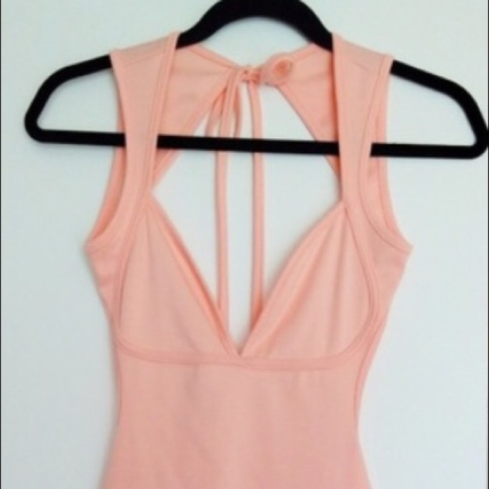 NEW pale pink bodycon dress
